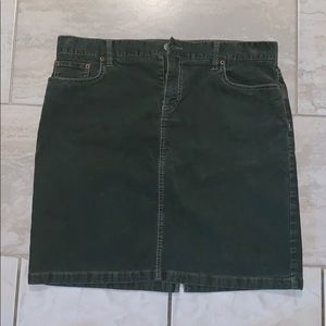 Vintage Old Navy Dark Green Skirt